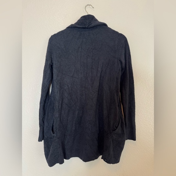 Barefoot Dreams - Cozy Chic Lite® Circle Cardi - Black - XS/S - Picture 3 of 5